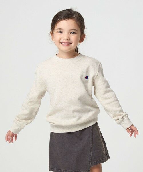 green label relaxing / グリーンレーベル リラクシング スウェット | ＜Champion＞クルーネック スウェットシャツ  / トレーナー / キッズ 110cm-130cm | 詳細5