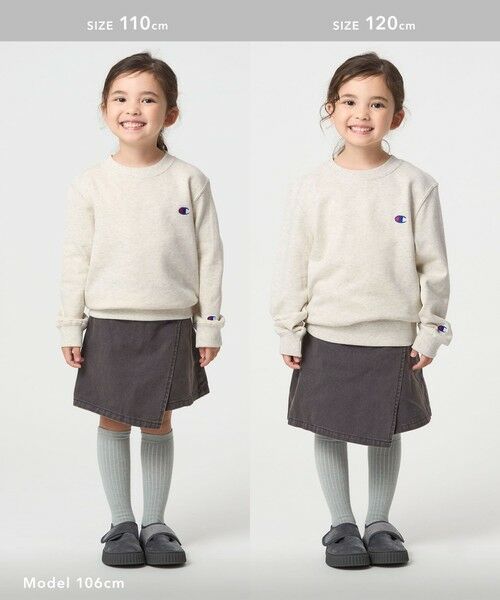 green label relaxing / グリーンレーベル リラクシング スウェット | ＜Champion＞クルーネック スウェットシャツ  / トレーナー / キッズ 110cm-130cm | 詳細7