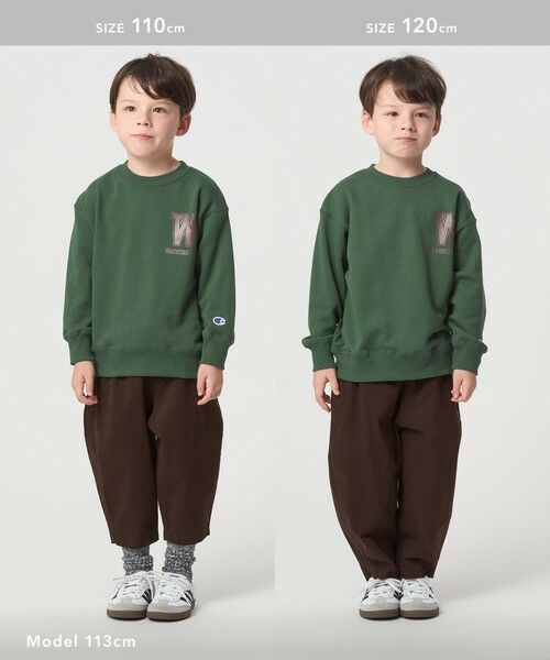green label relaxing / グリーンレーベル リラクシング スウェット | ＜Champion＞クルーネックスウェットシャツ / トレーナー / キッズ  110cm-130cm | 詳細3