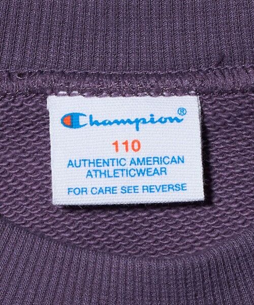 green label relaxing / グリーンレーベル リラクシング スウェット | ＜Champion＞クルーネックスウェットシャツ / トレーナー / キッズ  110cm-130cm | 詳細28