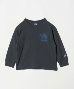 green label relaxing / グリーンレーベル リラクシング カットソー | 【別注】＜RUSSELL ATHLETIC＞プリント ロングスリーブ / キッズ  110cm-130cm
