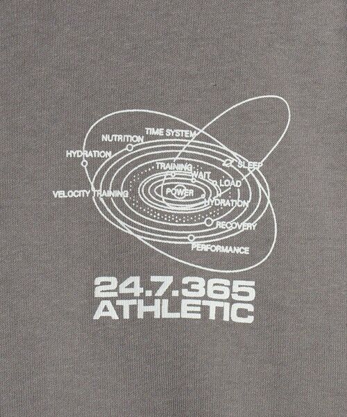 green label relaxing / グリーンレーベル リラクシング カットソー | 【別注】＜RUSSELL ATHLETIC＞プリント ロングスリーブ / キッズ  110cm-130cm | 詳細3