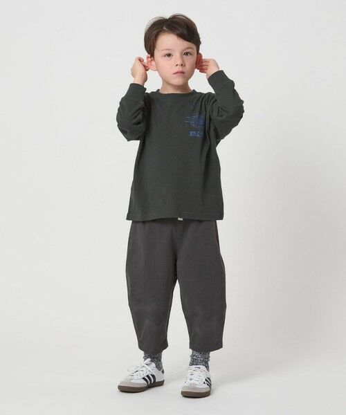 green label relaxing / グリーンレーベル リラクシング カットソー | 【別注】＜RUSSELL ATHLETIC＞プリント ロングスリーブ / キッズ  110cm-130cm | 詳細7