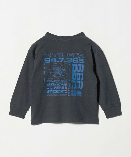 green label relaxing / グリーンレーベル リラクシング カットソー | 【別注】＜RUSSELL ATHLETIC＞プリント ロングスリーブ / キッズ  110cm-130cm | 詳細11
