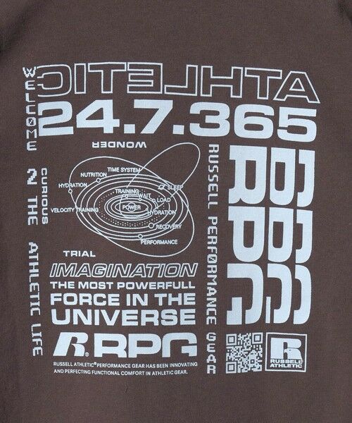 green label relaxing / グリーンレーベル リラクシング カットソー | 【別注】＜RUSSELL ATHLETIC＞プリント ロングスリーブ / キッズ  110cm-130cm | 詳細23