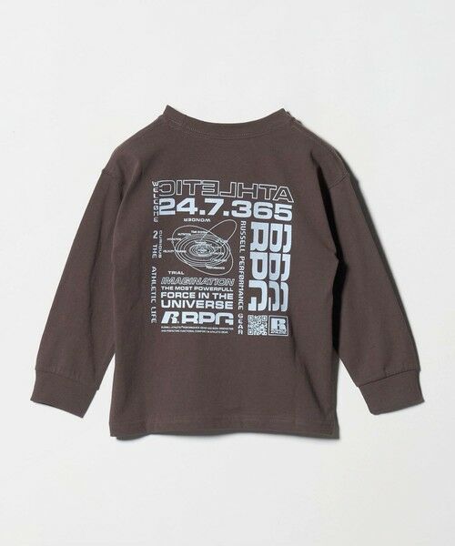 green label relaxing / グリーンレーベル リラクシング カットソー | 【別注】＜RUSSELL ATHLETIC＞プリント ロングスリーブ / キッズ  110cm-130cm | 詳細17