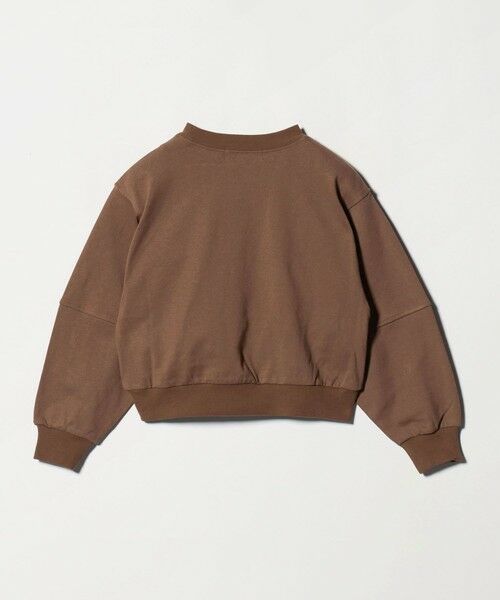 green label relaxing / グリーンレーベル リラクシング カットソー | 【別注】＜LOGAN knitting mills＞スウェットライク プルオーバー / キッズ  120cm-160cm | 詳細15