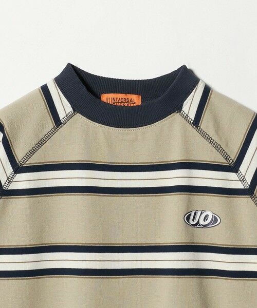 green label relaxing / グリーンレーベル リラクシング カットソー | 【別注】＜UNIVERSAL OVERALL＞ボーダー プルオーバー / キッズ  100cm-130cm | 詳細4