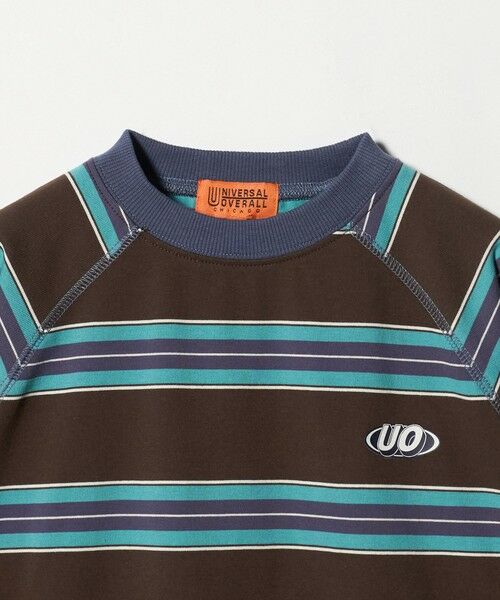 green label relaxing / グリーンレーベル リラクシング カットソー | 【別注】＜UNIVERSAL OVERALL＞ボーダー プルオーバー / キッズ  100cm-130cm | 詳細17