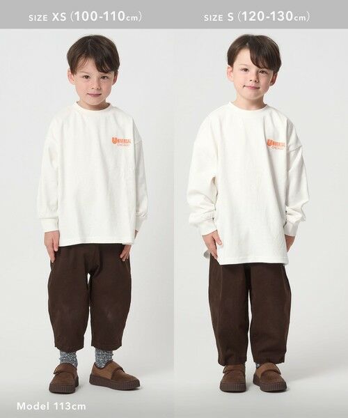 green label relaxing / グリーンレーベル リラクシング カットソー | ＜UNIVERSAL OVERALL＞フォトプリント プルオーバー / キッズ  100cm-130cm | 詳細3