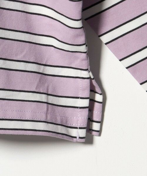 green label relaxing / グリーンレーベル リラクシング カットソー | ラガーシャツ（ボーダー） / キッズ  120cm-160cm | 詳細12