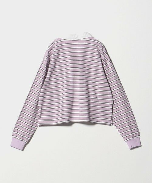 green label relaxing / グリーンレーベル リラクシング カットソー | ラガーシャツ（ボーダー） / キッズ  120cm-160cm | 詳細9