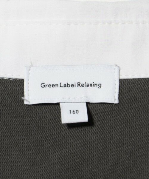 green label relaxing / グリーンレーベル リラクシング カットソー | ラガーシャツ（無地） / キッズ  120cm-160cm | 詳細13