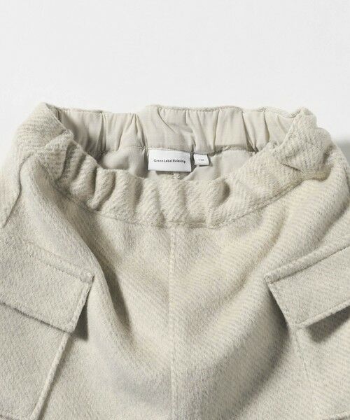 green label relaxing / グリーンレーベル リラクシング ミニ・ひざ丈スカート | カーゴ スカート / キッズ 100cm-160cm | 詳細4