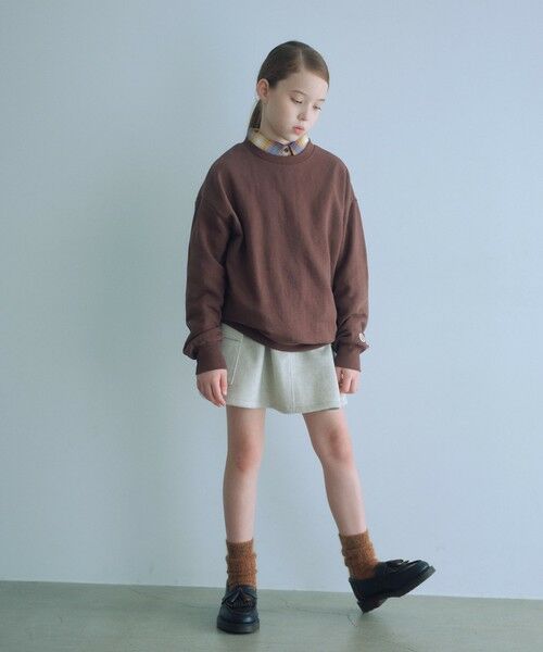 green label relaxing / グリーンレーベル リラクシング ミニ・ひざ丈スカート | カーゴ スカート / キッズ 100cm-160cm | 詳細1