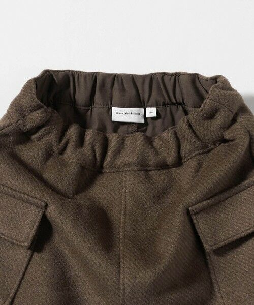 green label relaxing / グリーンレーベル リラクシング ミニ・ひざ丈スカート | カーゴ スカート / キッズ 100cm-160cm | 詳細15