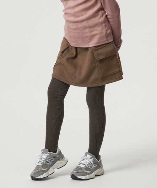 green label relaxing / グリーンレーベル リラクシング ミニ・ひざ丈スカート | カーゴ スカート / キッズ 100cm-160cm | 詳細7