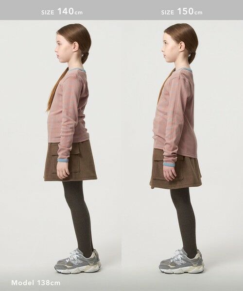 green label relaxing / グリーンレーベル リラクシング ミニ・ひざ丈スカート | カーゴ スカート / キッズ 100cm-160cm | 詳細10