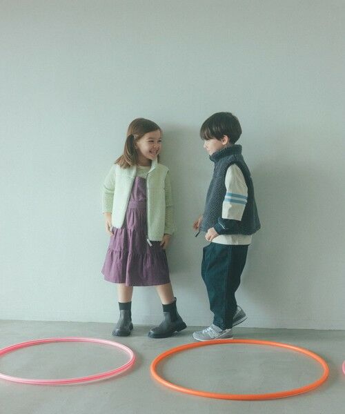 green label relaxing / グリーンレーベル リラクシング ベスト | 【スタメンシリーズ】ボアベスト / キッズ 100cm-160cm | 詳細4