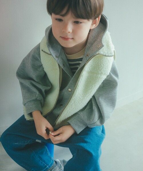 green label relaxing / グリーンレーベル リラクシング ベスト | 【スタメンシリーズ】ボアベスト / キッズ 100cm-160cm | 詳細21