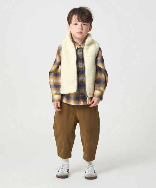 green label relaxing / グリーンレーベル リラクシング ベスト | 【スタメンシリーズ】ボアベスト / キッズ 100cm-160cm | 詳細23