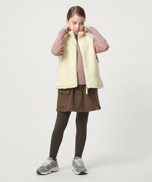 green label relaxing / グリーンレーベル リラクシング ベスト | 【スタメンシリーズ】ボアベスト / キッズ 100cm-160cm | 詳細25