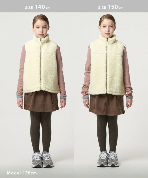 green label relaxing / グリーンレーベル リラクシング ベスト | 【スタメンシリーズ】ボアベスト / キッズ 100cm-160cm | 詳細26
