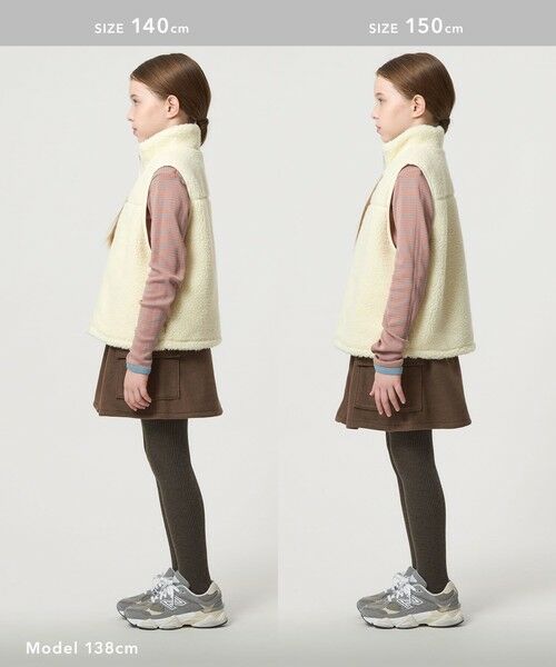 green label relaxing / グリーンレーベル リラクシング ベスト | 【スタメンシリーズ】ボアベスト / キッズ 100cm-160cm | 詳細27