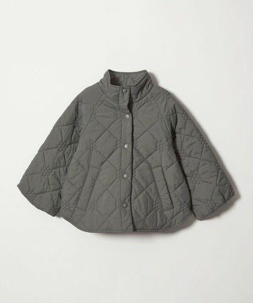 green label relaxing / グリーンレーベル リラクシング その他アウター | 【スタメンシリーズ】フラワーキルト ブルゾン/ キッズ 100cm-160cm | 詳細3