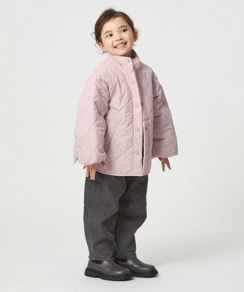 green label relaxing / グリーンレーベル リラクシング その他アウター | 【スタメンシリーズ】フラワーキルト ブルゾン/ キッズ 100cm-160cm | 詳細17