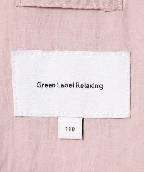 green label relaxing / グリーンレーベル リラクシング その他アウター | 【スタメンシリーズ】フラワーキルト ブルゾン/ キッズ 100cm-160cm | 詳細29