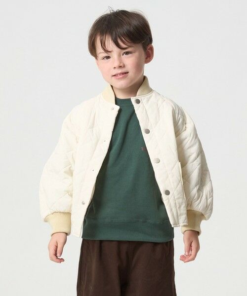 green label relaxing / グリーンレーベル リラクシング その他アウター | 【スタメンシリーズ】ダイヤキルト ブルゾン/ キッズ 100cm-160cm | 詳細1
