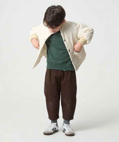 green label relaxing / グリーンレーベル リラクシング その他アウター | 【スタメンシリーズ】ダイヤキルト ブルゾン/ キッズ 100cm-160cm | 詳細2