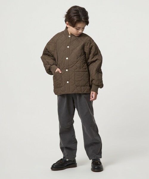 green label relaxing / グリーンレーベル リラクシング その他アウター | 【スタメンシリーズ】ダイヤキルト ブルゾン/ キッズ 100cm-160cm | 詳細18