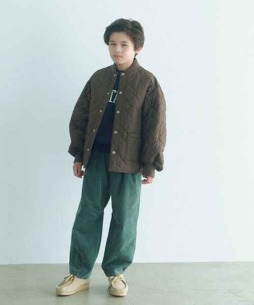green label relaxing / グリーンレーベル リラクシング その他アウター | 【スタメンシリーズ】ダイヤキルト ブルゾン/ キッズ 100cm-160cm | 詳細16