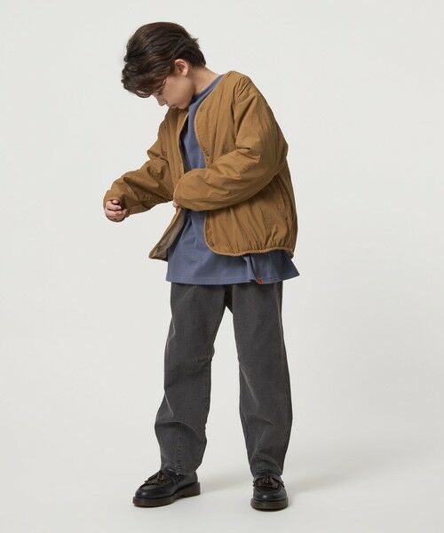 green label relaxing / グリーンレーベル リラクシング その他アウター | 【スタメンシリーズ】フリースリバー ブルゾン  / キッズ  撥水 100cm-160cm | 詳細7