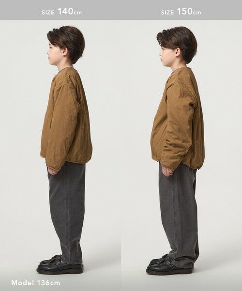 green label relaxing / グリーンレーベル リラクシング その他アウター | 【スタメンシリーズ】フリースリバー ブルゾン  / キッズ  撥水 100cm-160cm | 詳細9