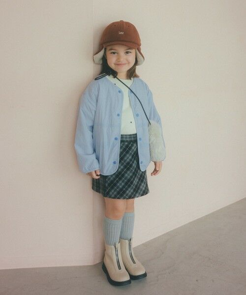 green label relaxing / グリーンレーベル リラクシング その他アウター | 【スタメンシリーズ】フリースリバー ブルゾン  / キッズ  撥水 100cm-160cm | 詳細23