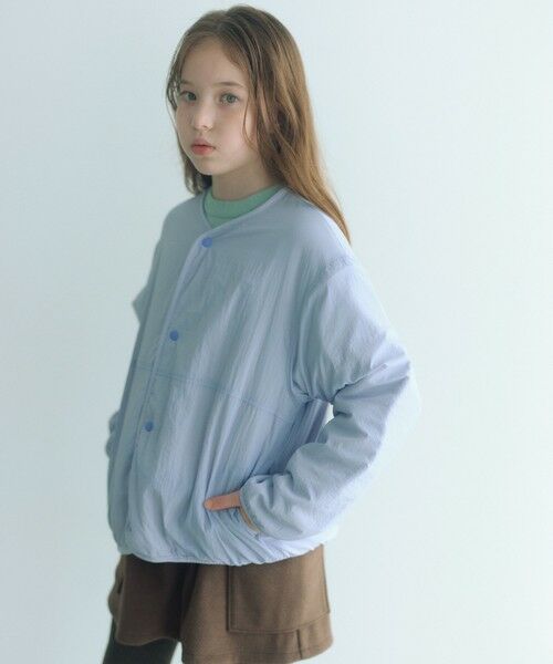 green label relaxing / グリーンレーベル リラクシング その他アウター | 【スタメンシリーズ】フリースリバー ブルゾン  / キッズ  撥水 100cm-160cm | 詳細24