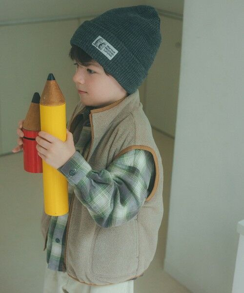 green label relaxing / グリーンレーベル リラクシング ベスト | 【スタメンシリーズ】フリース リバーベスト / キッズ 撥水 100cm-160cm | 詳細10