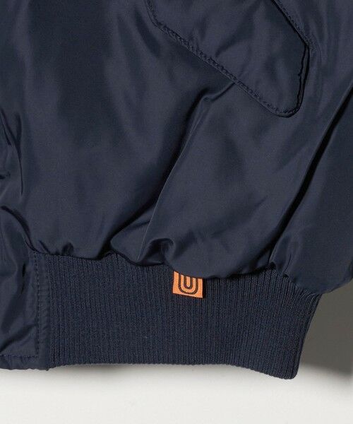 green label relaxing / グリーンレーベル リラクシング ブルゾン | 【別注】＜UNIVERSAL OVERALL＞MA-1 / キッズ  110cm-130cm | 詳細9