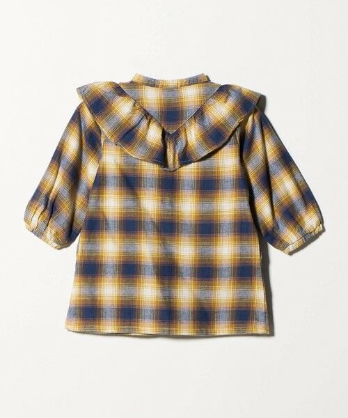 green label relaxing / グリーンレーベル リラクシング ロング・マキシ丈ワンピース | オンブレチェック ワンピース / キッズ 100cm-160cm | 詳細8