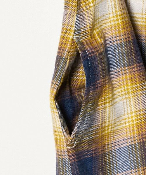 green label relaxing / グリーンレーベル リラクシング ロング・マキシ丈ワンピース | オンブレチェック ワンピース / キッズ 100cm-160cm | 詳細11