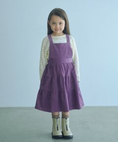 green label relaxing / グリーンレーベル リラクシング ロング・マキシ丈ワンピース | コーデュロイ ジャンパースカート / キッズ  100cm-160cm