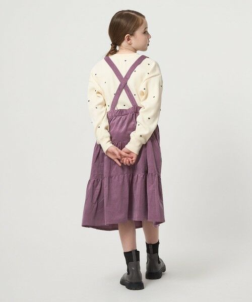 green label relaxing / グリーンレーベル リラクシング ロング・マキシ丈ワンピース | コーデュロイ ジャンパースカート / キッズ 100cm-160cm | 詳細11