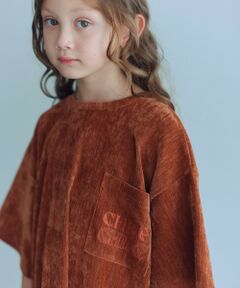 green label relaxing / グリーンレーベル リラクシング ロング・マキシ丈ワンピース | ビッグポケット ボックス ワンピース / キッズ  120cm-160cm