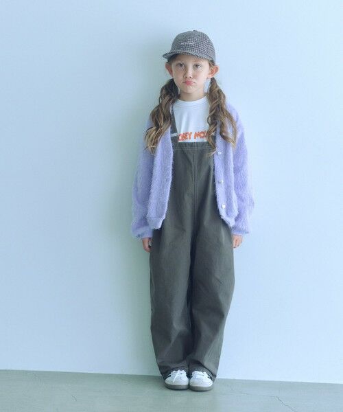 green label relaxing / グリーンレーベル リラクシング ドレス | バレル サロペット / キッズ  120cm-160cm | 詳細3