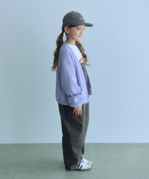 green label relaxing / グリーンレーベル リラクシング ドレス | バレル サロペット / キッズ  120cm-160cm | 詳細4