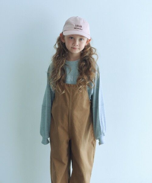 green label relaxing / グリーンレーベル リラクシング ドレス | バレル サロペット / キッズ  120cm-160cm | 詳細16