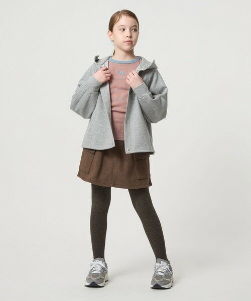 green label relaxing / グリーンレーベル リラクシング パーカー | 【スタメンシリーズ】ダンボール フード ハオリ / パーカー / キッズ  100cm-160cm | 詳細10